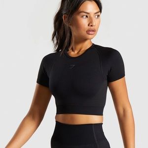Gymshark crop performance top